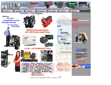 Tablet Screenshot of dieselpartusa.com